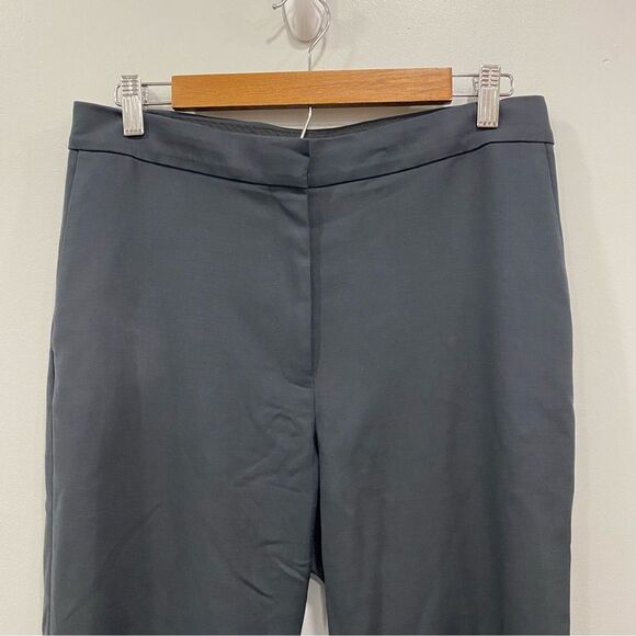 EILEEN FISHER 6 Gray Tencel Lyocell Stretch Business Trousers Office Pants: READ - Picture 3 of 16
